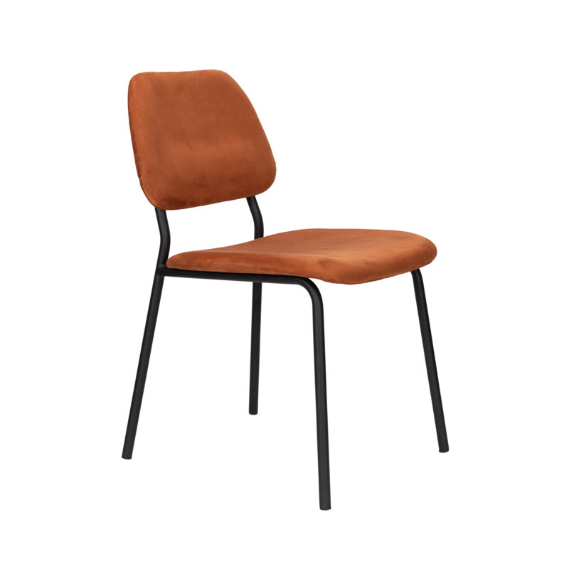 Chaise d'appoint Darby, Brun