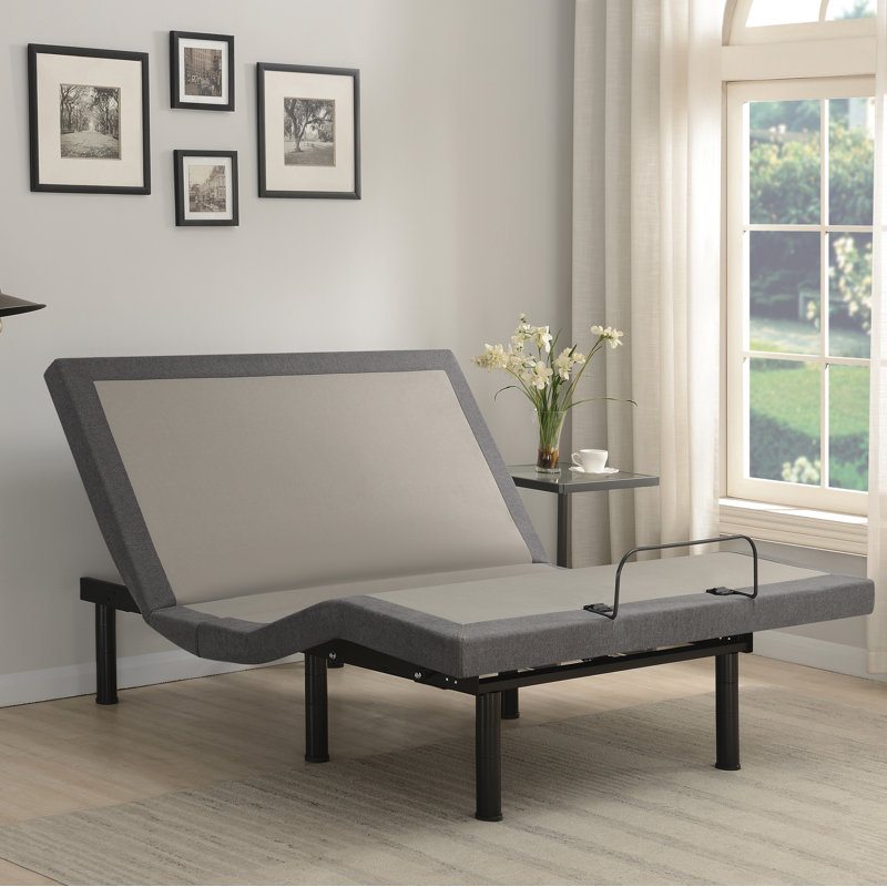 Darwen Massaging Zero Gravity Adjustable Bed with Wireless Remote, California King