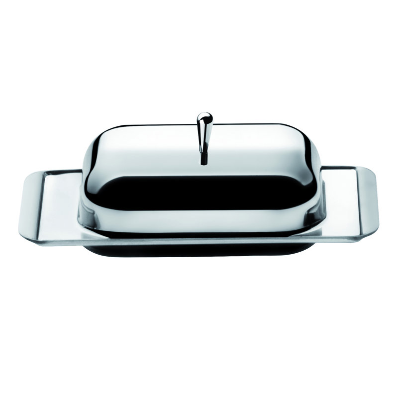 Giotto Stainless Steel Butter Dish