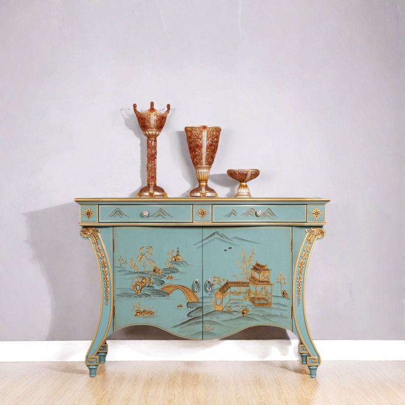 New Chinese Style Entry Cabinet