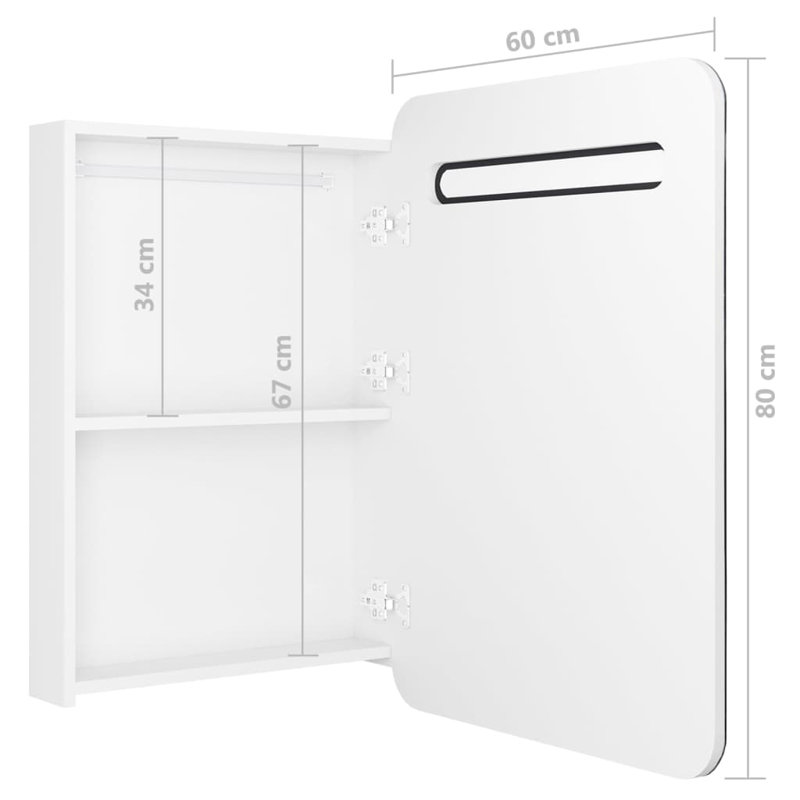 Lemus Bathroom Storage Furniture Set, Shining White