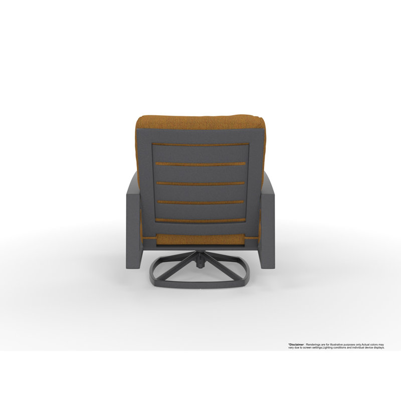 Arc Outdoor Lounge Chair, Trax Sequoia, Graphite