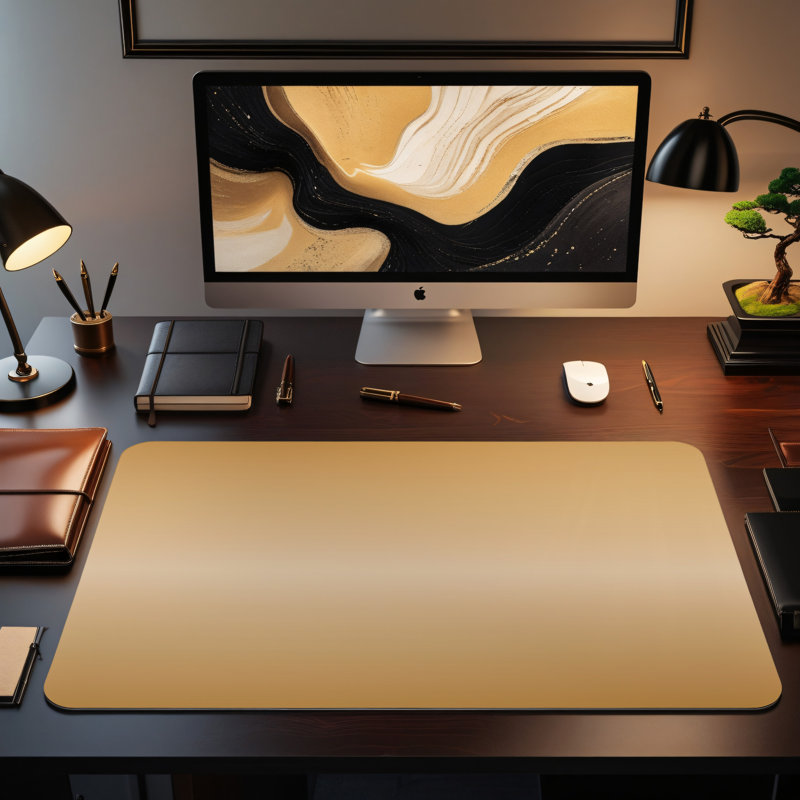 Polyester Desk Pad, 23.6x13.8