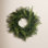 Artificial Buckler Fern and Grass Wreath