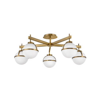 Emmalyn 5 -Light 32" Semi Flush Mount