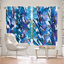 Paire de rideaux obscurcissant avec passe-tringle Frosty Bouquet