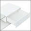Table basse haut de gamme en bois massif avec tablette de rangement et plateau de table ouvert, durable et élégant pour la vie moderne