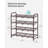 Stackable Shoe Rack, 4 Tier Metal Shoes Rack Storage Shelf, Holds Up To 20 Pairs Shoes, Adjustable Slanted Shelves Tower Organizer, -1980065042