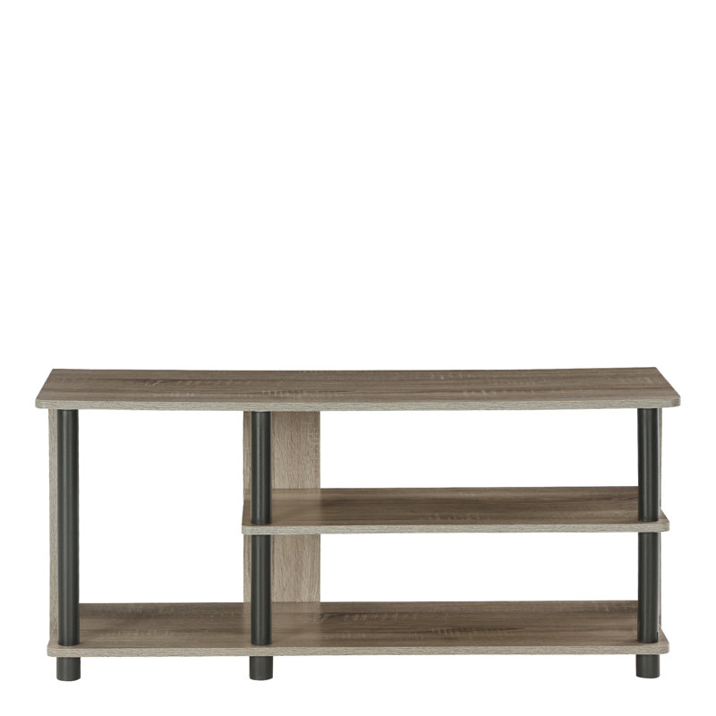 Easy Assembly Stackable 13 Pair Shoe Rack, Grey