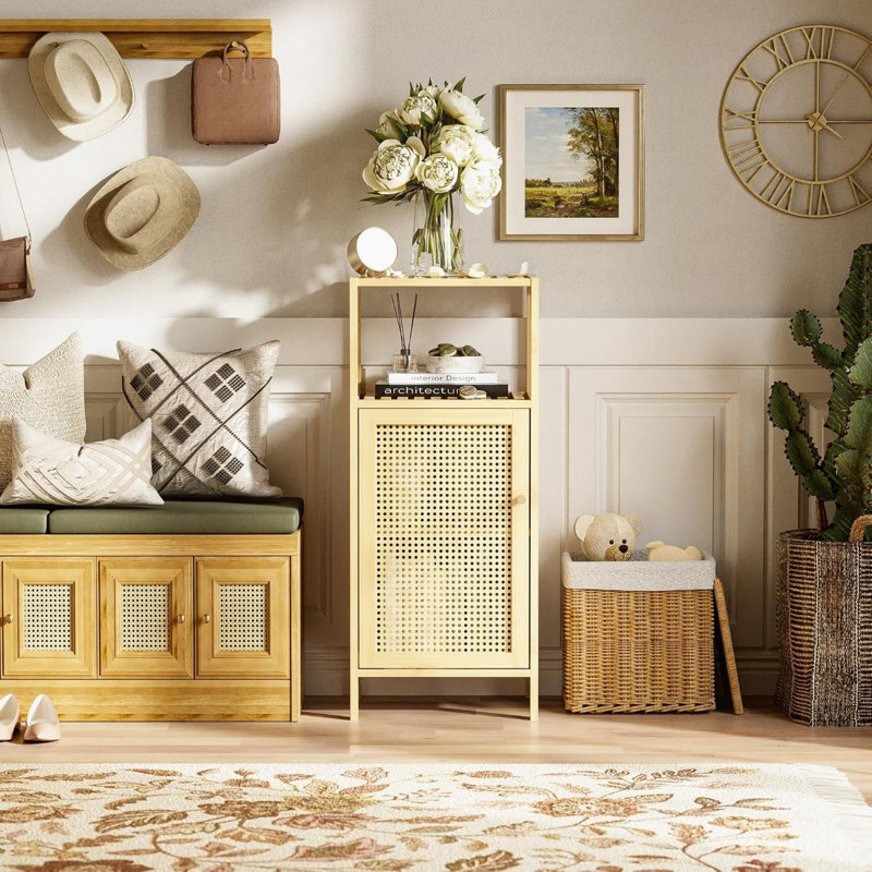 Bamboo Freestanding Bathroom Cabinet