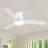 48" Lowe Profile Ceiling Fan with Light-837380089-836663511