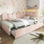 Solid Wood Daybed with Trundle-677576623