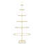 Metal Christmas Tree with Stand Gold Powder-coated steel-1712149305