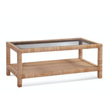 Pine Isle Glass Coffee Table