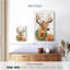Brampt Woodland Holiday - cerf gris-108386246