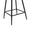 Panaca Upholstered Counter Stool with Metal Frame-473863673