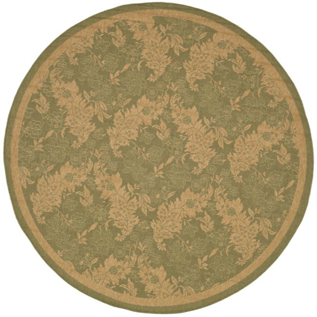 Herefordshire Performance Geometric Rug, Round 6'7"