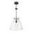 Theda 1 - Light Single Bell Pendant in Matte Black-790227798