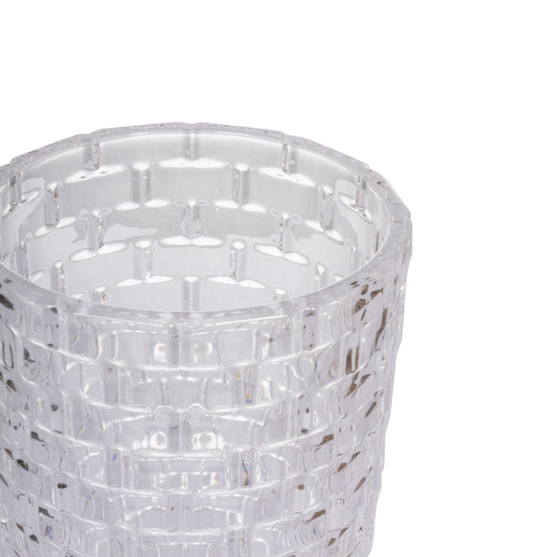 Mcnemar Glass Table Vase, 11.7" H x 5.9" W x 5.9" D