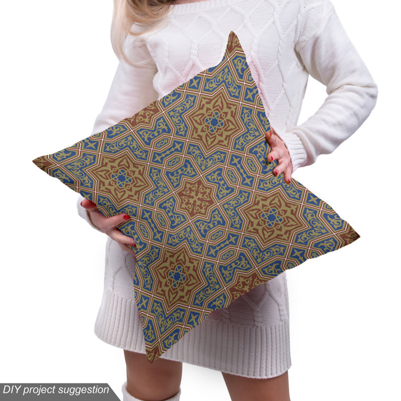 Tissu marocain Ambesonne, l 36 po x L 58 po