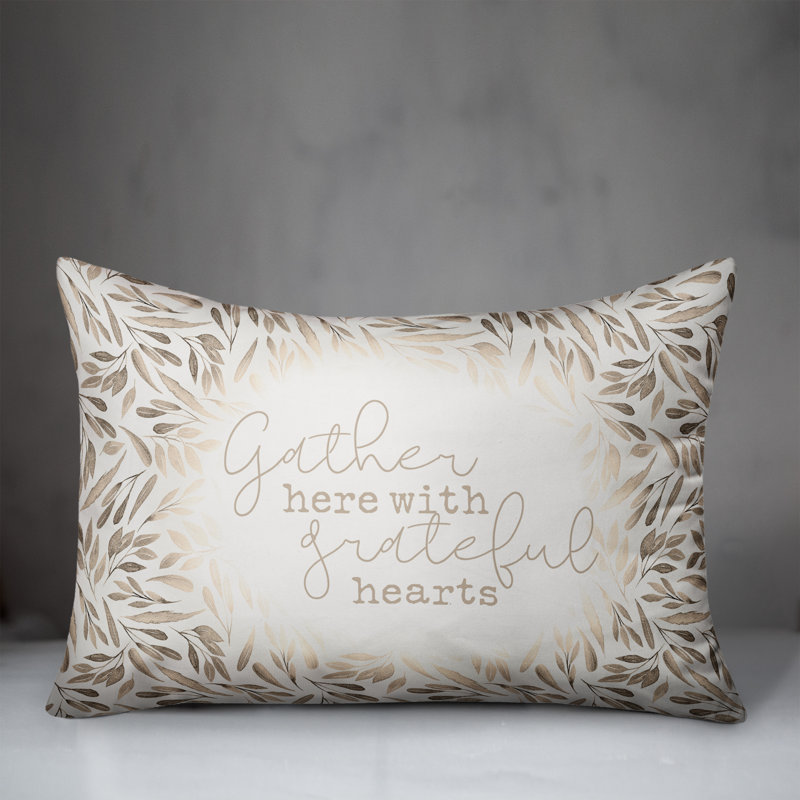 Floral Throw Pillow