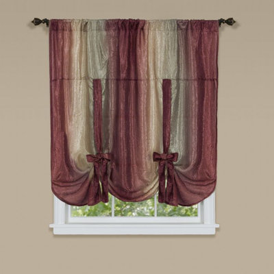 Aldreda Semi-Sheer Single Curtain Panel