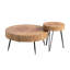 Ensemble de tables basses 2 pièces Ciriclio