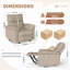 Fauteuil inclinable électrique avec port USB-131655158
