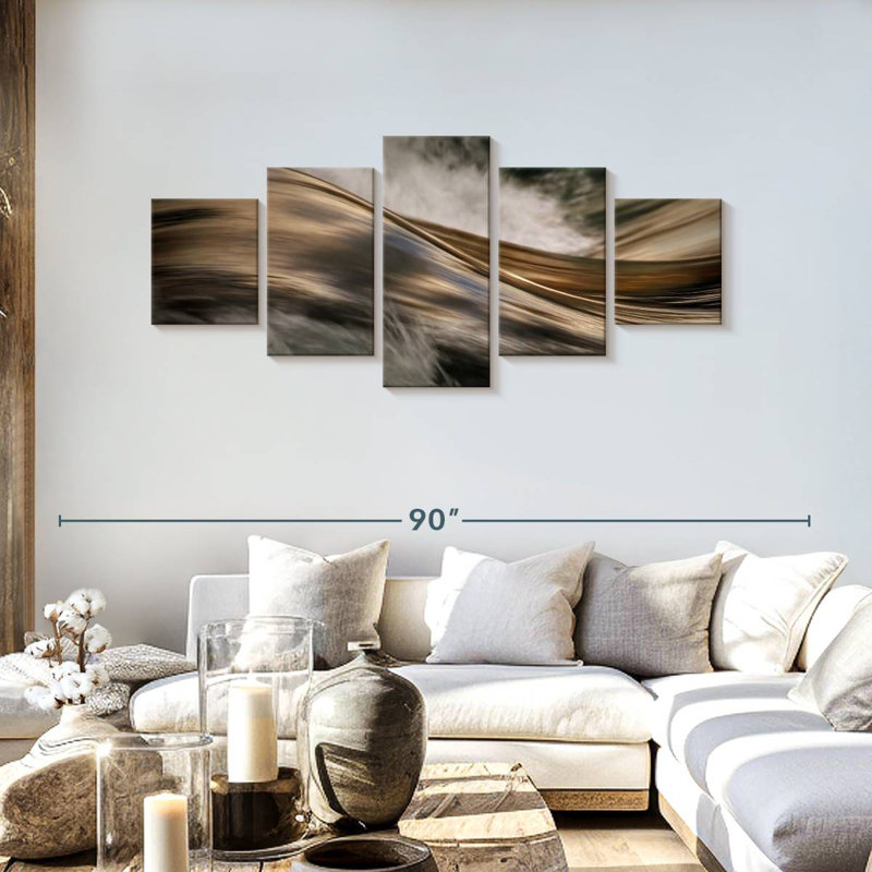 Avery Bronze, 30" H x 68" W