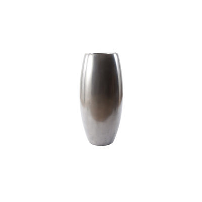 Elonga Planter, Polished Aluminum, MD