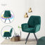Aghaboy 49cm H Upholstered Metal Armchair-367971953