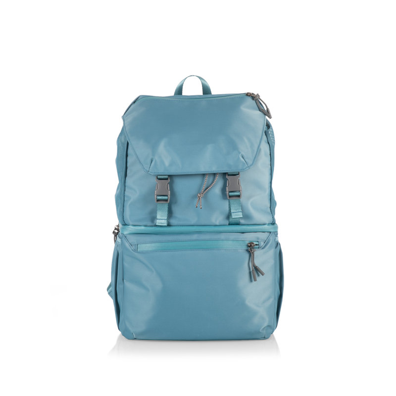 Sac à dos Tarana Cooler fabriqué avec des matériaux recyclés, Bleu