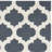 Rodgers Hand Woven Flat Weave Wool/Cotton Geometric Rug in Ivory/Blue-244477701