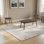 Carsten 3 Piece Modern Dark Brown Table Set