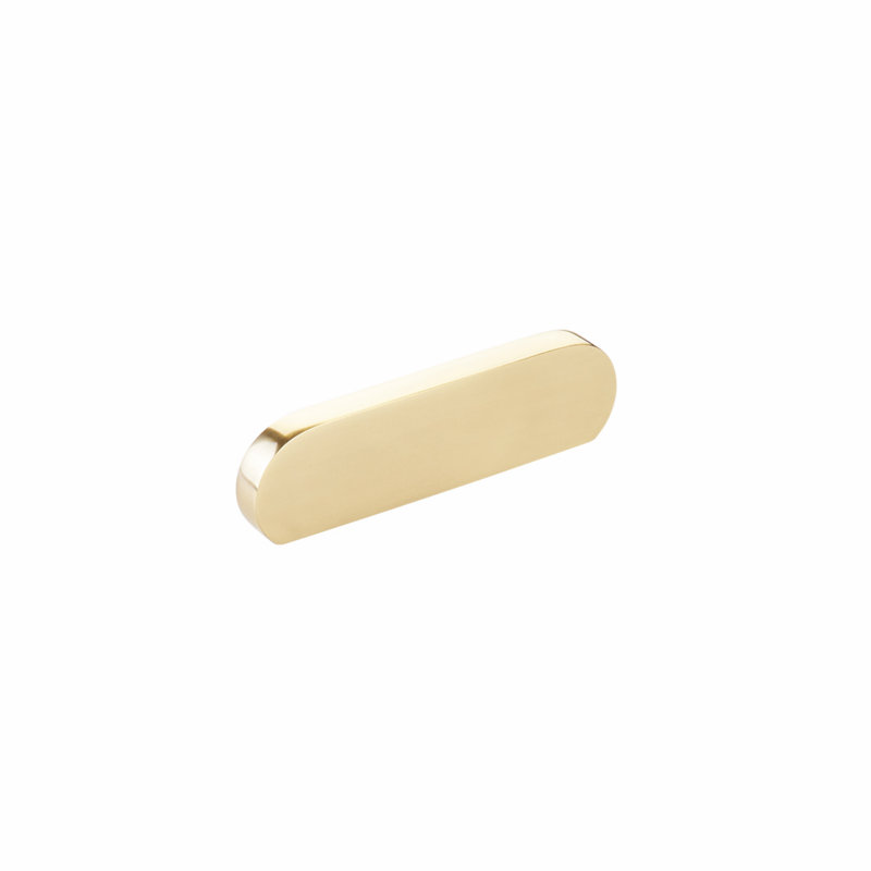 Schaub Café Cabinet Pull 8" Centre-to-Centre, Vintage Brass, 8"