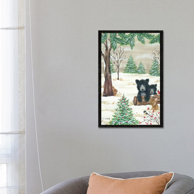 Bears And Bunnies by Lisa Kennedy - Painting on Canvas