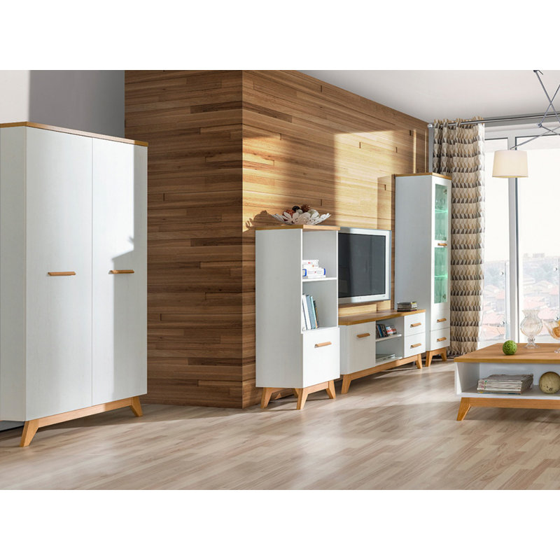Waldron 127.3cm H x 45cm W Standard Bookcase