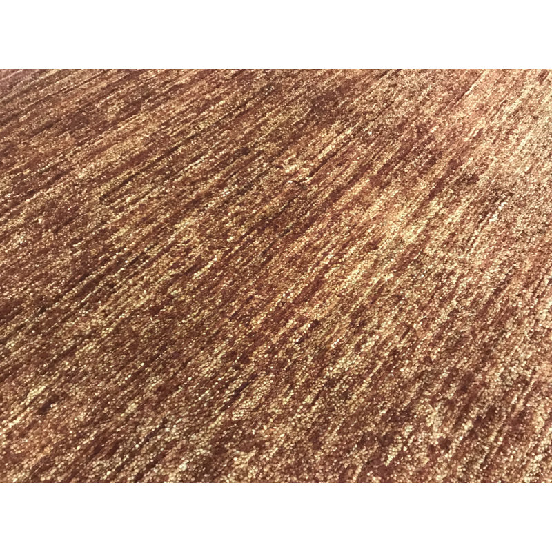 Hand-Knotted High-Quality Red Area Rug