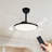Retractable Ceiling Fans With Lights,42 Inch Ceiling Fan With Light And Remote Control,Flush Mount,DC Reversible,3CCT,Low Noise,Ceiling Fan For Bedroom,Living Room,Kitchen,Indoor Use-1896408749