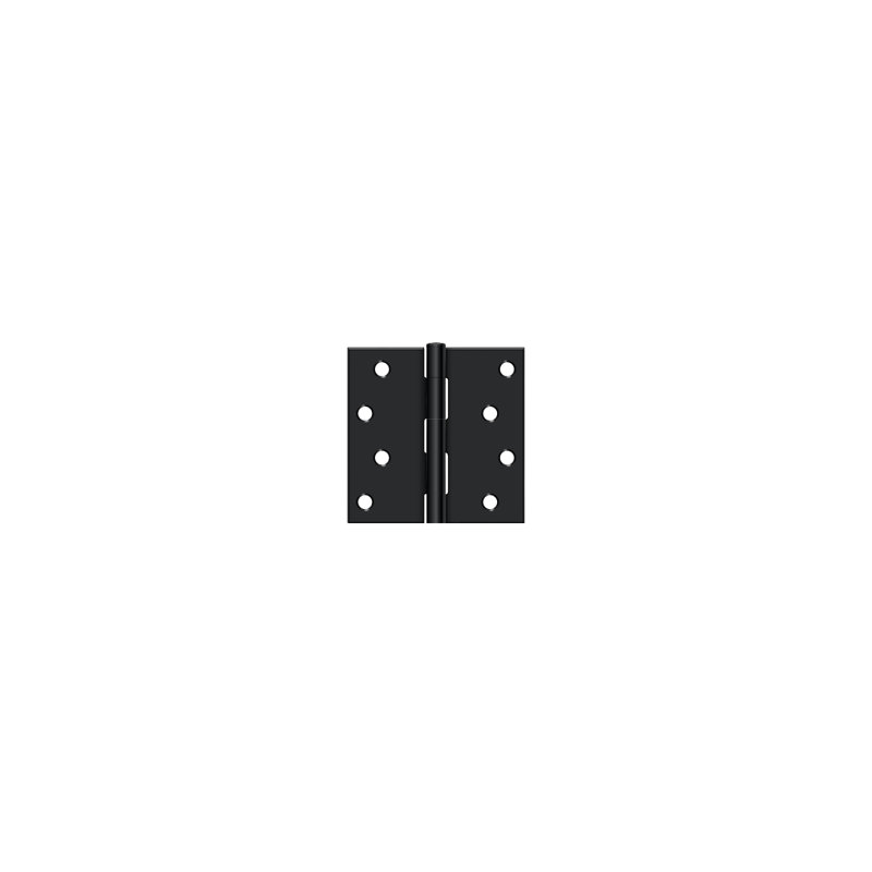 Steel Hinge, Paint Black