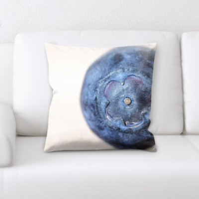 Coussin bester fruits sur fond blanc