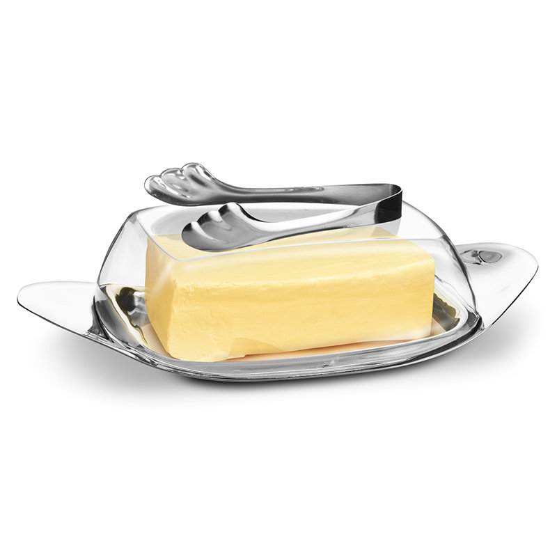 Eternal Gertrude Stainless Steel Butter Dish