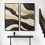 «Mon Wave Wave Flow», ensemble de 2 reproductions d'art murales encadrées sur toile 60 po x 2 pièces, 60 po x 30 po x 2 pièces-2052862502-2052862503