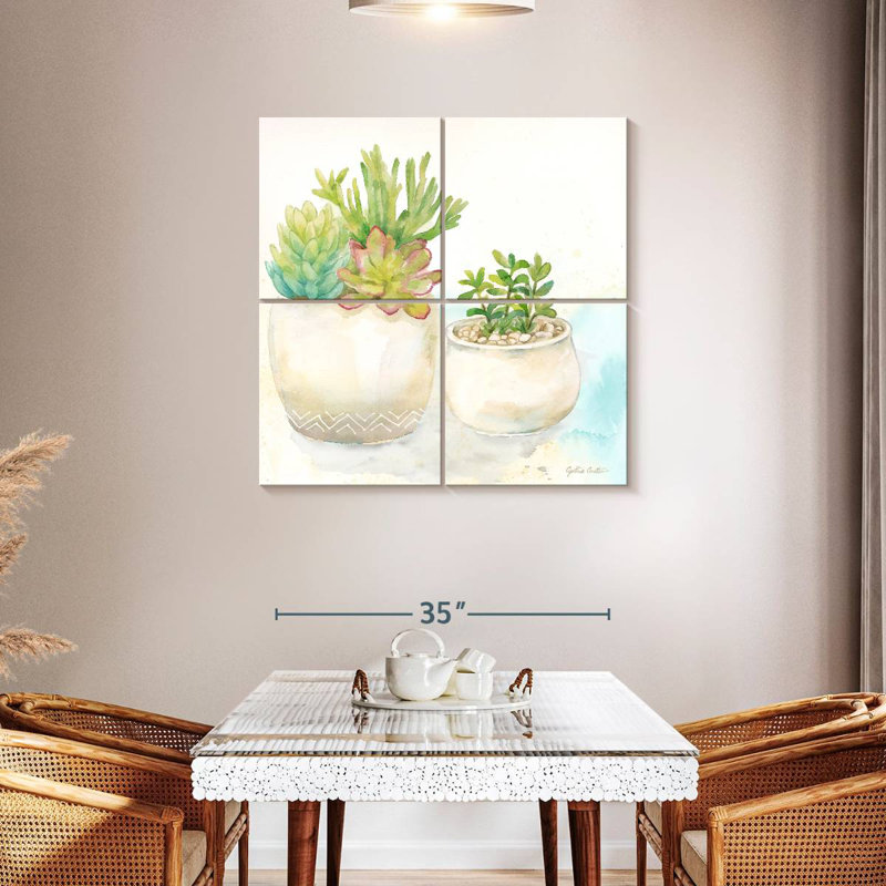 Harnek Sweet Succulent Pots I, H 38 po x l 38 po