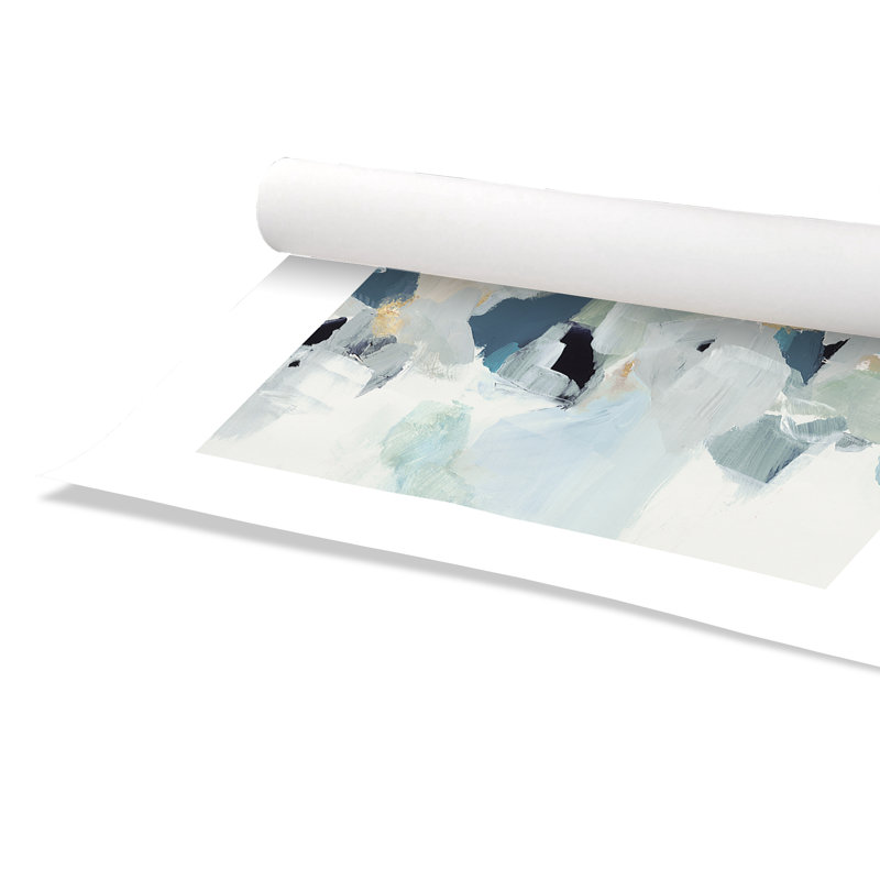 «Little Talks II» par Isabelle Z - reproduction d'art sur toile, H 16 po x l 16 po, Papier dans un cadre photo, Papier