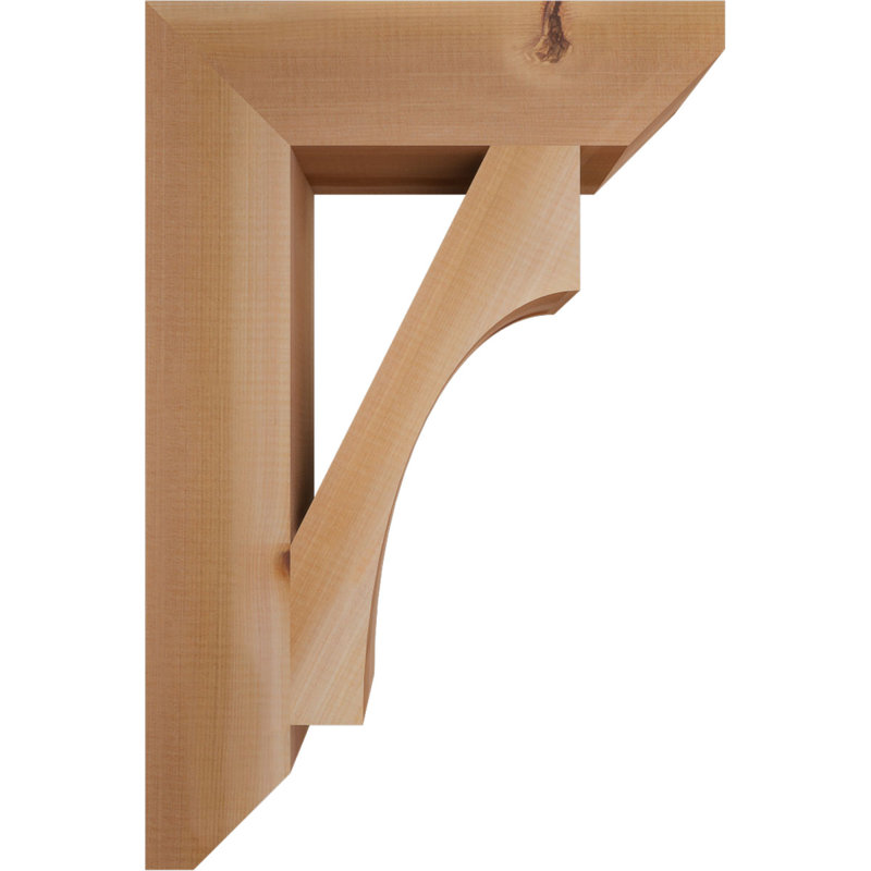 Support latté Westlake l 3 1/2 po x P 16 po x H 24 po, cèdre rouge de l'Ouest, Cèdre rouge, H 24 po x l 3,5 po x P 16 po