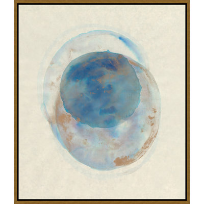 Mavi Daire II Painting by Danielle Davis
