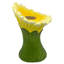 Tabouret de jardin jaune 24 po