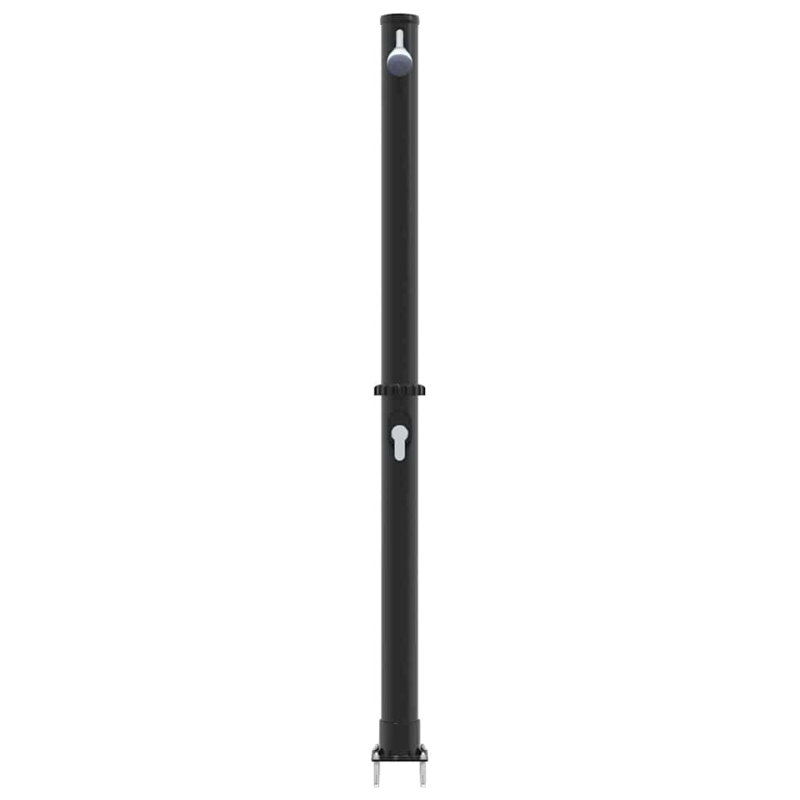 217Cm H Solar Powered PVC/Aluminium Free Standing Outdoor Shower with Detachable Shower Head
