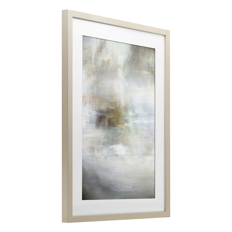 «Soft Haze of Subtle Light», reproduction sous verre encadrée, design par Hope Bainbridge, H 23 po x l 17 po